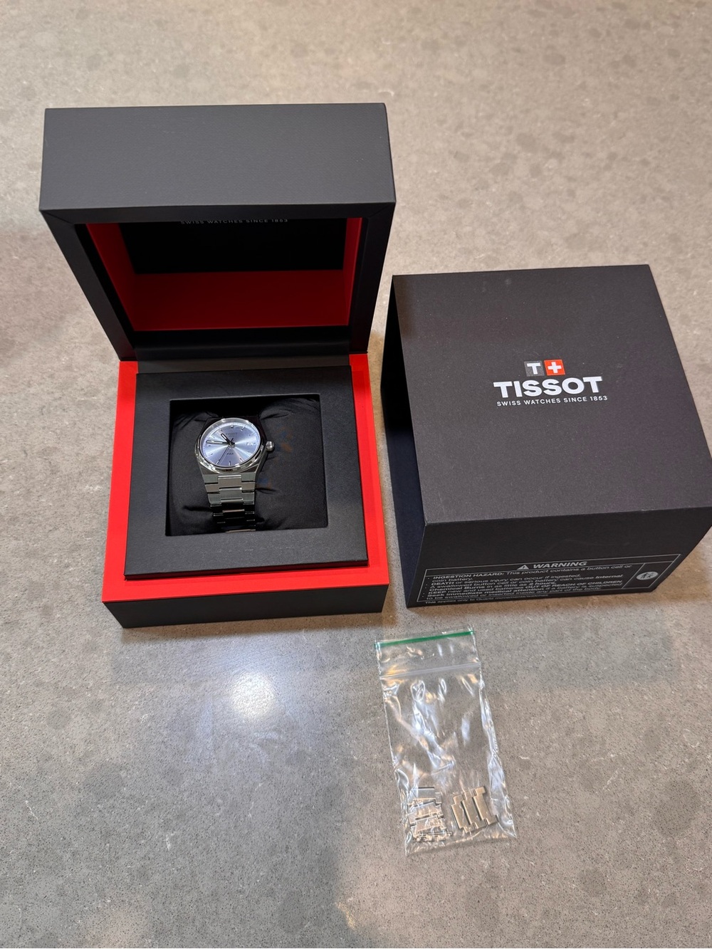 Tissot PRX 35mm Light Blue
